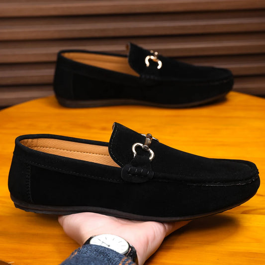 Pienza Suede Bit Loafers