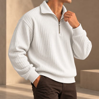 Sutton Quarter Zip Sweater