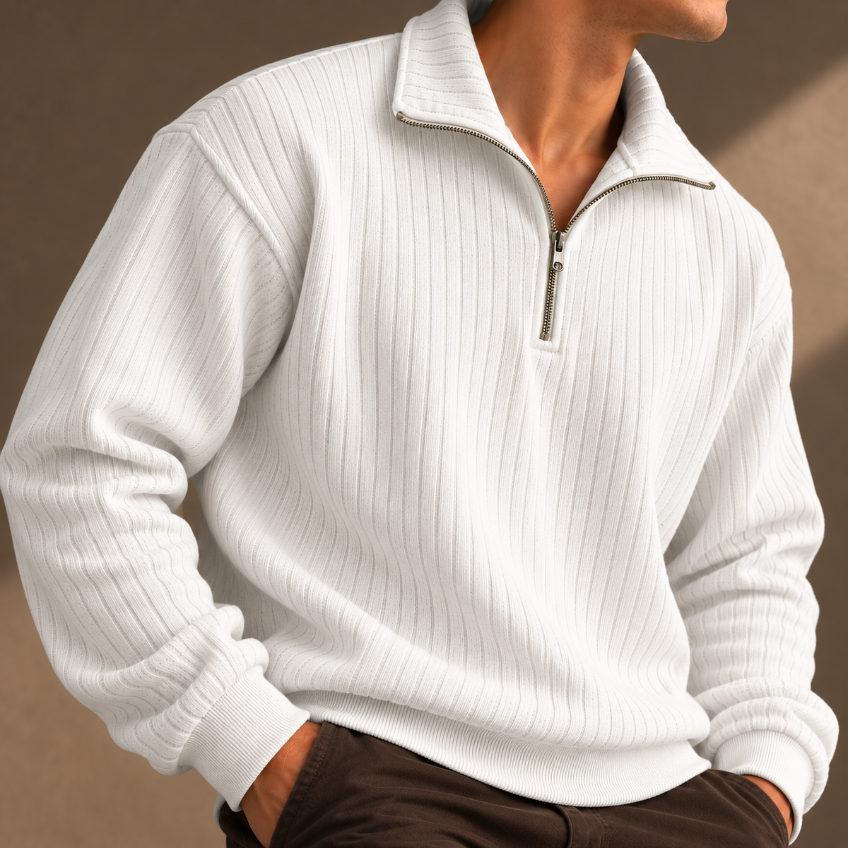 Sutton Quarter Zip Sweater