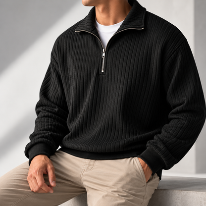 Sutton Quarter Zip Sweater